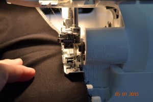 finish the raw edges